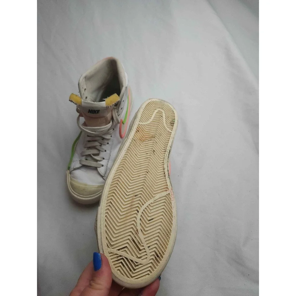 Nike Blazer Mid 77‎ D/MS/X White Neon Pink Lime Green DC1746-100 Mens 7